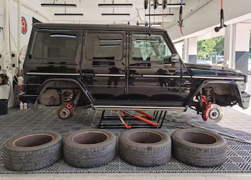 L850HL Profesionální přenosný zvedák na auto Carlift CL3200E - 3,2t - 12-zvedak-pro-osobni-automobil