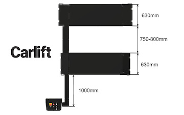 YL635FW, QY-6105A Profesionální nůžkový zvedák na auto Carlift 3500kg/1830mm - nuzkovy-zvedak-carlift-pro-auta